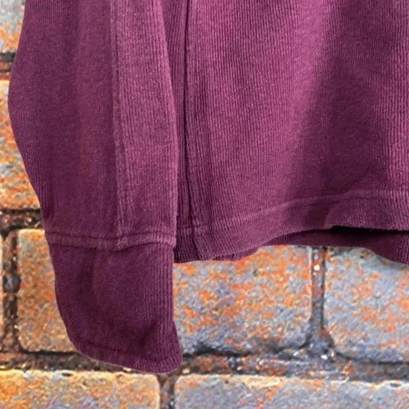 ORVIS Purple Quarter Zip Jacket XL - Picture 4 of 6